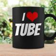 アイ・ラブ・チューブ・ハート コーヒーマグ ギフトのアイデア
