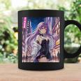 アニメの女の子、漫画、美学、かわいい、日本語、Waifu プリント コーヒーマグ ギフトのアイデア