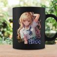 アニメ風イラスト ギャル 最強 可愛い女の子 コーヒーマグ ギフトのアイデア