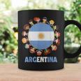 アルゼンチン国旗 ヒスパニック文化遺産月間 アルゼンチン キッズ コーヒーマグ ギフトのアイデア