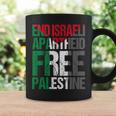 イスラエルのアパルトテッドフリーパレスチナを終えましょう コーヒーマグ ギフトのアイデア