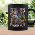 イタリアのブレインロットビッグミーム7月4日フラッグフット。 コーヒーマグ ギフトのアイデア