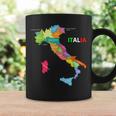 イタリア地図ブーツ 国旗 イタリア コーヒーマグ ギフトのアイデア