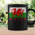 ウェールズ国旗 ウェールズ ドラゴン アンティーク調 メンズ レディース キッズ コーヒーマグ ギフトのアイデア