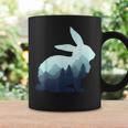 ウサギ バニー 野ウサギ 動物 野生 芸術的 グラフィック 自然 コーヒーマグ ギフトのアイデア
