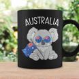 オーストラリアの国旗がかわいいコアラ コーヒーマグ ギフトのアイデア