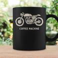 カフェレーサー 手描きバイクデザイン コーヒーマグ ギフトのアイデア