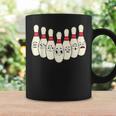 カートゥーン ボウリング 面白い 怖い ボウリング コーヒーマグ ギフトのアイデア