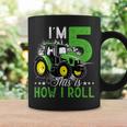 キッズ I Am 5 This Is How I Roll One Years Old Tractor 5歳の誕生日 コーヒーマグ ギフトのアイデア