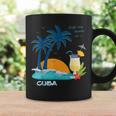 キューバ 熱帯の風景 ハバナ ギフト お土産 カリブ海 ヤシの木 冒険 コーヒーマグ ギフトのアイデア