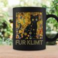 クリムト絵画の黒猫、猫好き、アーティスト美術学生 コーヒーマグ ギフトのアイデア