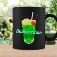 クリームソーダ・夏【 サマータイム 】メロンソーダ 緑 リゾート・夏 大好き 昭和 レトロ コーヒーマグ ギフトのアイデア