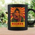 クルドのロジャバ クルディスタン 「勝利 」デザイン コーヒーマグ ギフトのアイデア