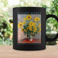 クロード モネ 面白いtシャツ 花 名作 アート ひまわりのブーケ 絵画 メンズ レディース 面白い 服 コーヒーマグ ギフトのアイデア