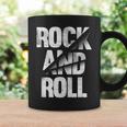 クールヴィンテージロックンロールtシャツ ブラック ミュージックロックンロール コーヒーマグ ギフトのアイデア