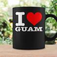 グアム I Heart Guam I Love Guam コーヒーマグ ギフトのアイデア