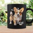 コーギー 天使 子犬 水彩 コーヒーマグ ギフトのアイデア