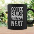 コーヒー ブラック ウイスキー きちんとしたシャツ 面白い バーボン ウイスキー スコッチ コーヒーマグ ギフトのアイデア