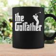 ゴルファザーの面白いゴルフの父神父お父さんゴルファー コーヒーマグ ギフトのアイデア