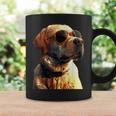 サングラスをかけたラブラドール・レトリバー 愛犬ラブラドール コーヒーマグ ギフトのアイデア