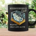 シュレディンガーの猫指名手配教授 科学物理教師 コーヒーマグ ギフトのアイデア