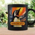 スクリーミング・タックス Linuxudo Rm-Rf コーヒーマグ ギフトのアイデア