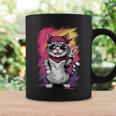 ストリートスタイル 猫 グラフィティ アート ストリートアート コーヒーマグ ギフトのアイデア