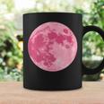ストロベリームーンデザイン 満月 かわいいピンクムーン コーヒーマグ ギフトのアイデア