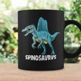 スピノサウルスの恐竜デザイン。 コーヒーマグ ギフトのアイデア