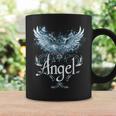 セラフィンの翼で昇天する天使のデザイン コーヒーマグ ギフトのアイデア