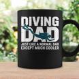 ダイビング お父さん ヴィンテージ スキューバ ダイバー 父 スキューバダイビング コーヒーマグ ギフトのアイデア
