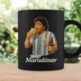ディエゴ・マラドーナー X デリシャス ドニ ミーム ドナー ケバブ好き コーヒーマグ ギフトのアイデア