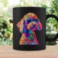 トイプードル愛好家デザイン ポップアート 面白いトイプードル 犬 コーヒーマグ ギフトのアイデア