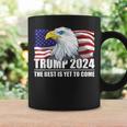 トランプ 2024年 イーグル アメリカ国旗 ドナルド・トランプ選挙 2024年 コーヒーマグ ギフトのアイデア