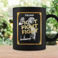 トランプミームコイン、トランプクリプトミーム、ファイトファイトトランプ。 コーヒーマグ ギフトのアイデア