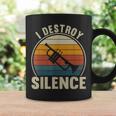 トランペット奏者 I Destroyilence Recto Trumpet Lovers コーヒーマグ ギフトのアイデア