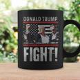 ドナルド・トランプ拳ポンプ We Fight American Flag Trump 2024 コーヒーマグ ギフトのアイデア
