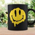 ドリッピースマイルイエロースマイルフェイスシャツ かわいい ハッピースマイルフェイス コーヒーマグ ギフトのアイデア