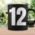 ナンバー12 シャツ。十二 コーヒーマグ ギフトのアイデア