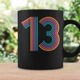 ナンバー13 13周年 男の子 女の子 13歳の誕生日 コーヒーマグ ギフトのアイデア