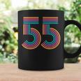ナンバー55 五十五周年 男性 女性 55歳 誕生日 コーヒーマグ ギフトのアイデア