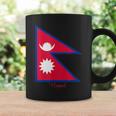 ネパールのネパール国旗のお土産。 コーヒーマグ ギフトのアイデア