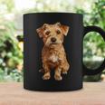 ノーフォークテリア 犬 モチーフ ペット アートワーク ノーフォークテリア コーヒーマグ ギフトのアイデア