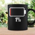 バッテリー1シャツ。バッテリーハート。充電済みバッテリーは空です。 コーヒーマグ ギフトのアイデア