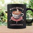 バレリーナ カプチーノ おもしろスローガン イタリアンブレイン レッド コーヒーマグ ギフトのアイデア