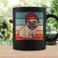 パグ ビーニー 赤骨かわいい遊び心のある幸せなスタイリッシュな動物ペット 長袖tシャツ コーヒーマグ ギフトのアイデア