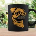 パグ 犬 デザイン ベージュ 犬 ラブ カーリン かわいい パグ コーヒーマグ ギフトのアイデア
