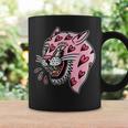 パンサーピンク×ハートラブトラディショナルフラッシュ コーヒーマグ ギフトのアイデア
