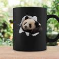 パンダ 面白いtシャツ メンズ 動物 グッズ おもしろ 面白い 服 ネタ 動物 珍獣 熊猫 コーヒーマグ ギフトのアイデア