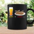 ビールとぎょうざとねこ ビール 餃子 猫 コーヒーマグ ギフトのアイデア